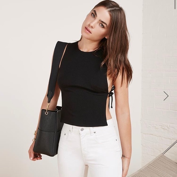 SOLD 🚫 Reformation Side Tie Top - Picture 2 of 6