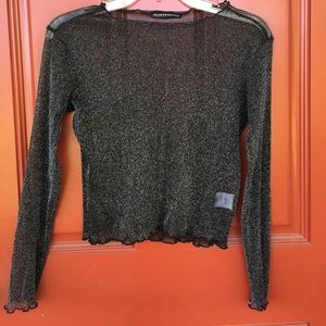 Brandy Melville Rene glitter top
