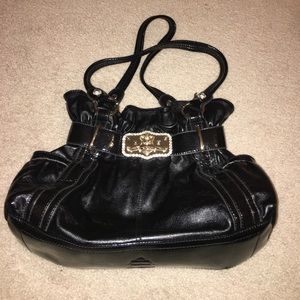 Kathy van zeeland black purse