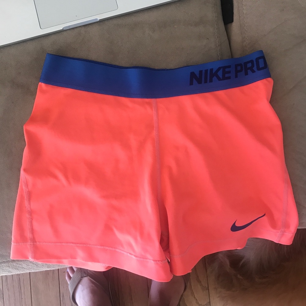 Nike pro combat spandex shorts