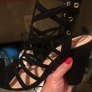 Just Fab Heeled Sandals brand new
