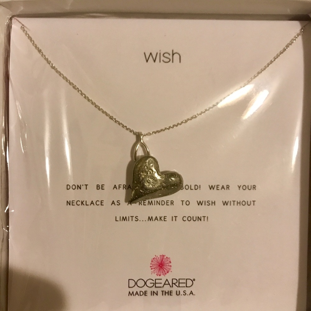 Dogeared Heart Necklace NWT