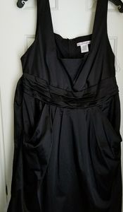 Amazing Satin LBD with Pockets!