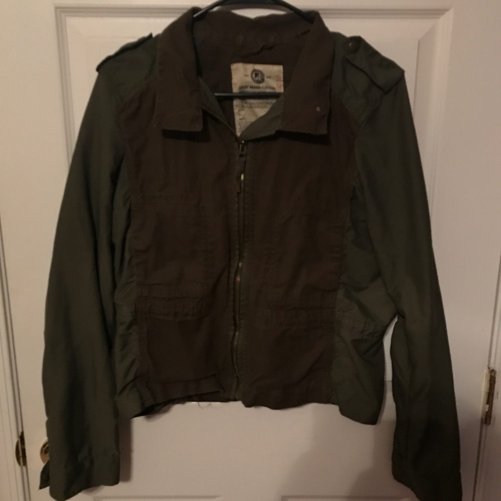 Olive Green Lucky Brandy Jacket
