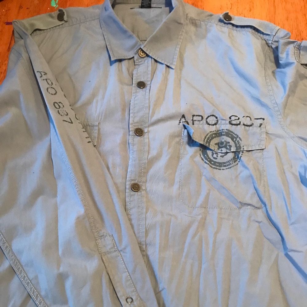 Inc button down shirt