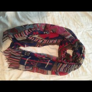 Tribal print fashion scarf