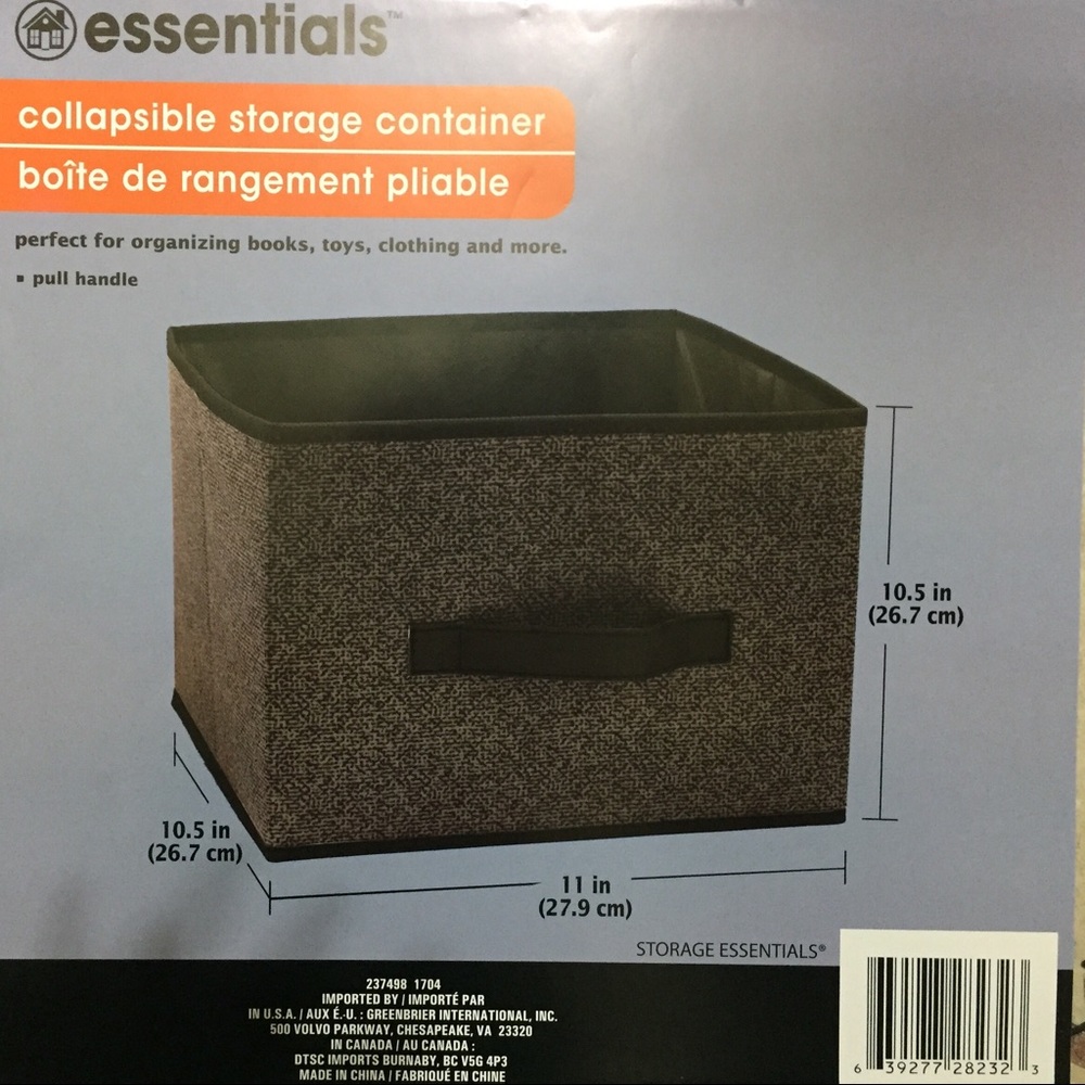 Storage Cubes...Collapsible
