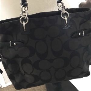 Coach Monogram Tote Bag