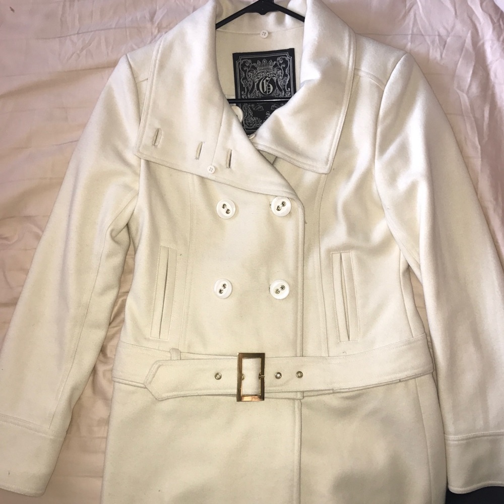 Guess long pea coat