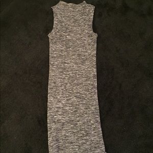 Midi dark grey dress!