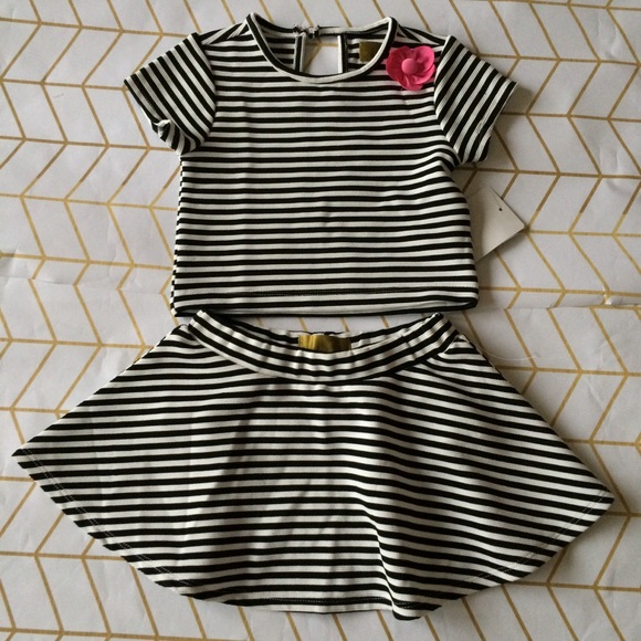 3/$35 Sample Sale! Nicole Miller Girls Top/Skirt - Picture 6 of 7