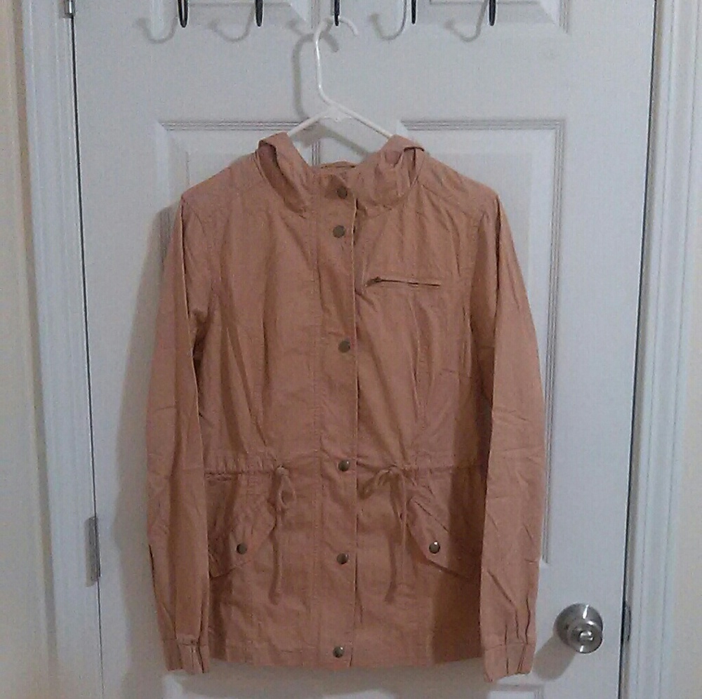 Forever 21 Nude Pink Utility Jacket