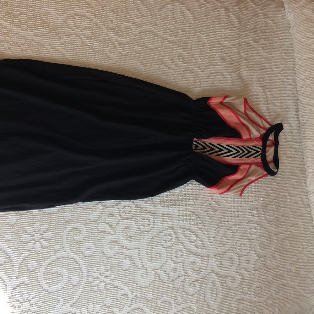 Embroidered detail maxi dress