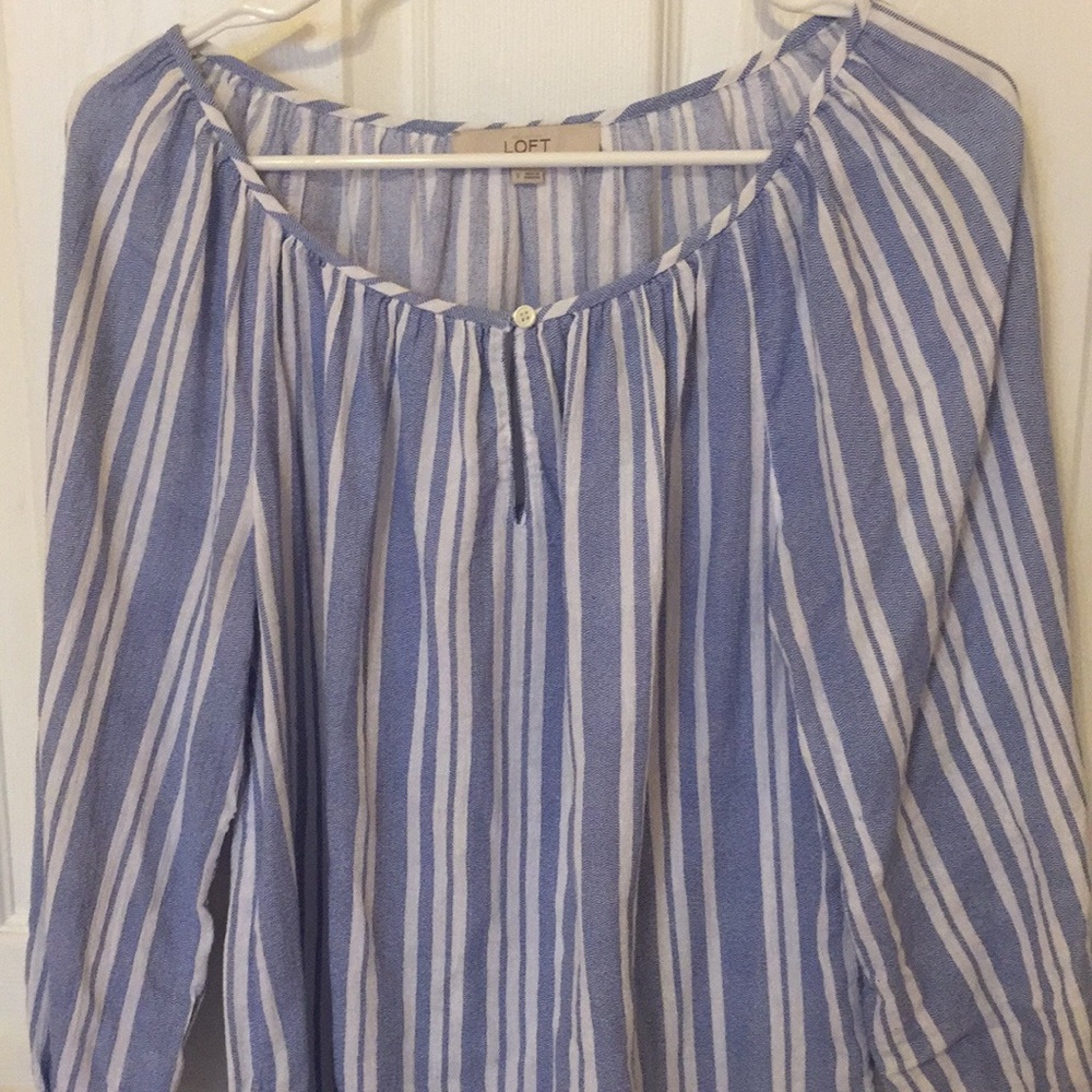 LOFT striped top