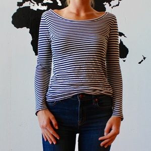 ‼️Last Day‼️H&M striped long sleeve