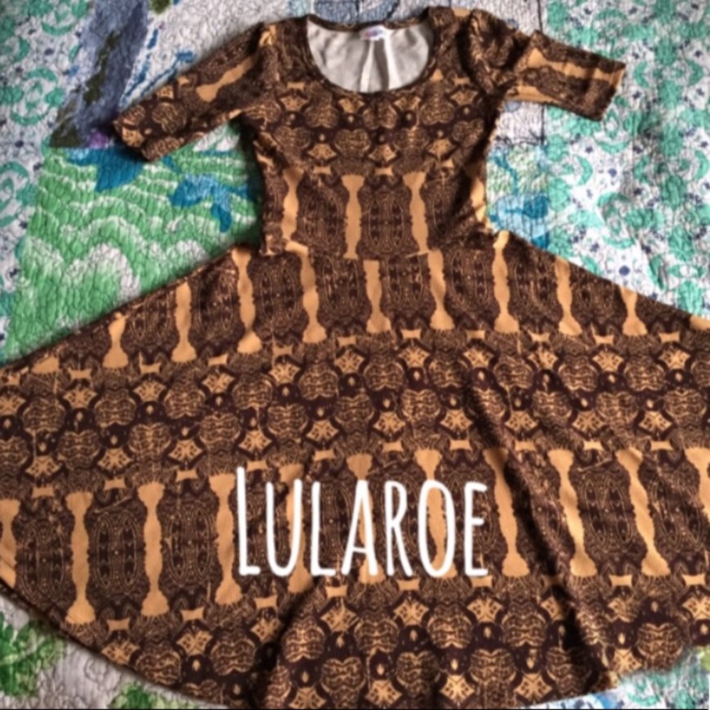 Lula Roe dress. HTF. Unicorn print. Worn 1x
