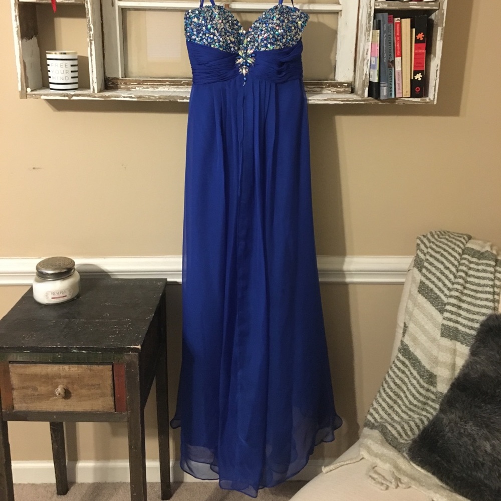 Royal Blue Formal Dress