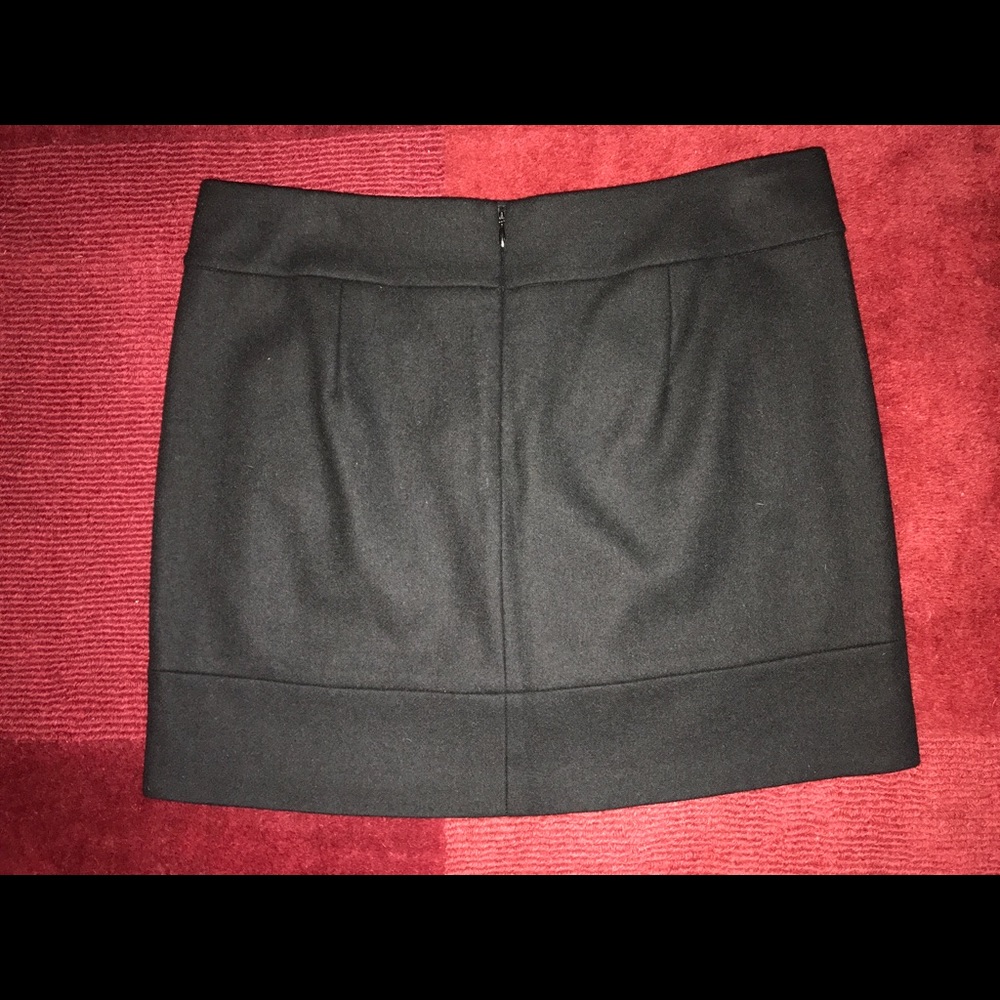 NWT J. Crew wool lined skirt, size 6 - Picture 2 of 4