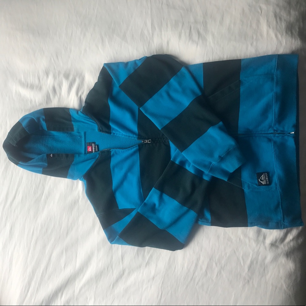 Quicksilver zip up hoodie