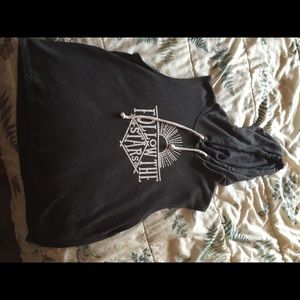 Hooded tank top