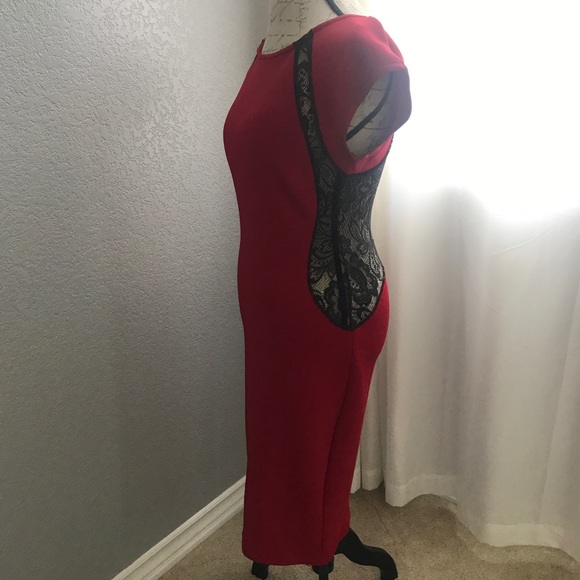 Beautiful Red Dress - Picture 6 of 7