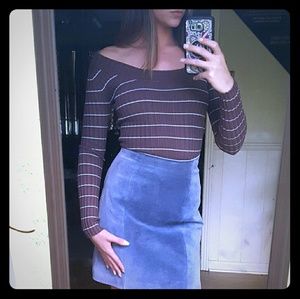 on OR off the shoulder top