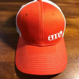 ENO Orange and White Trucker Hat