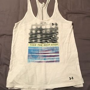 UA racer back tank