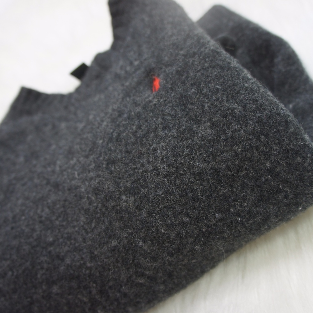 J. Crew lambs wool sweater grey Small - Picture 6 of 6