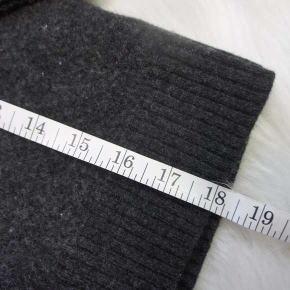 J. Crew lambs wool sweater grey Small - Picture 3 of 6