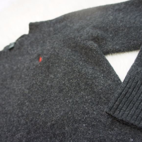 J. Crew lambs wool sweater grey Small - Picture 5 of 6