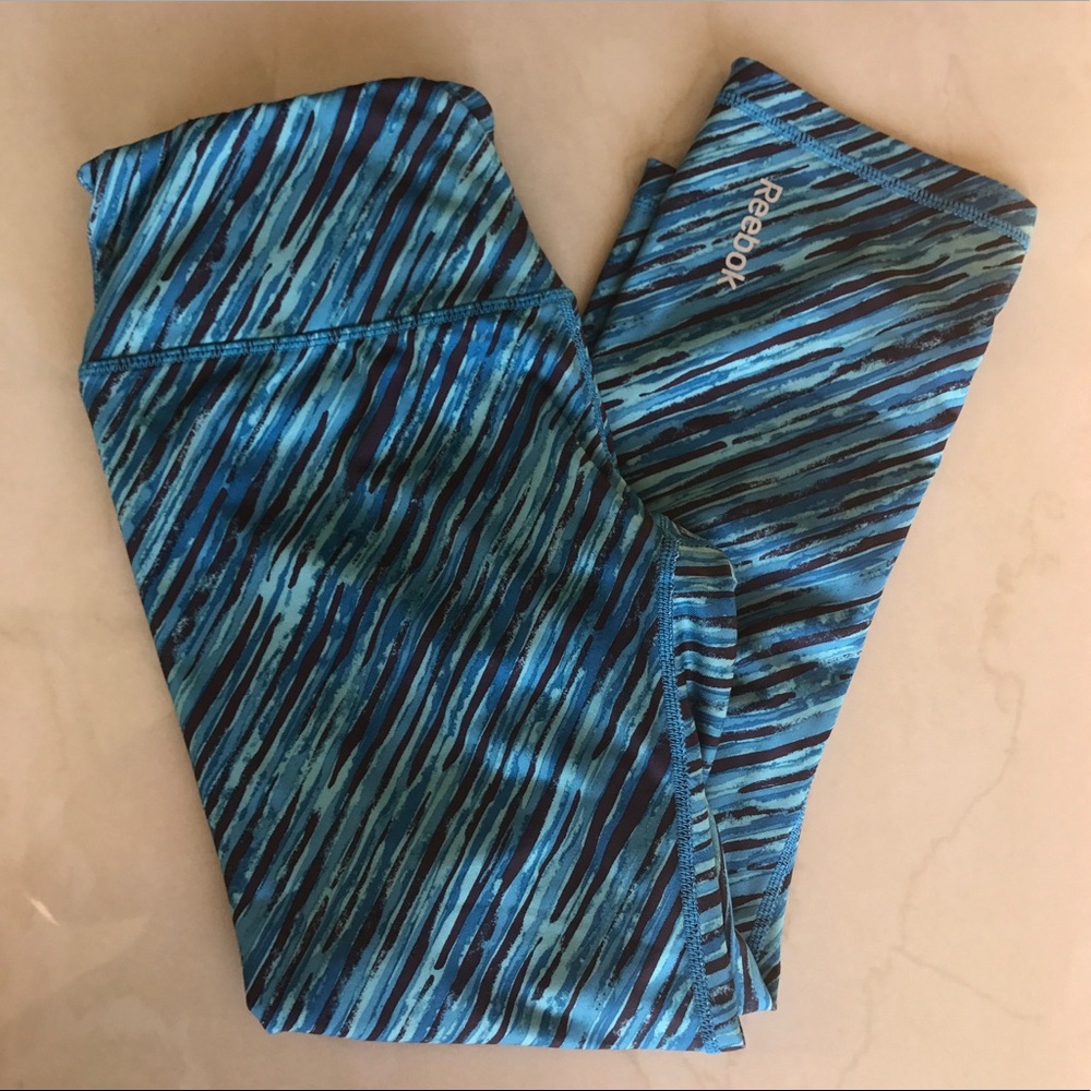 Blue Reebok workout pants 💙