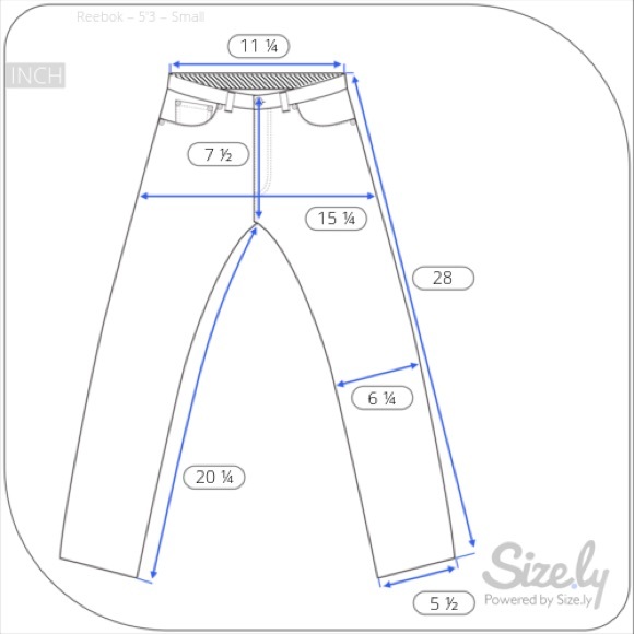 Blue Reebok workout pants 💙 - Picture 3 of 4