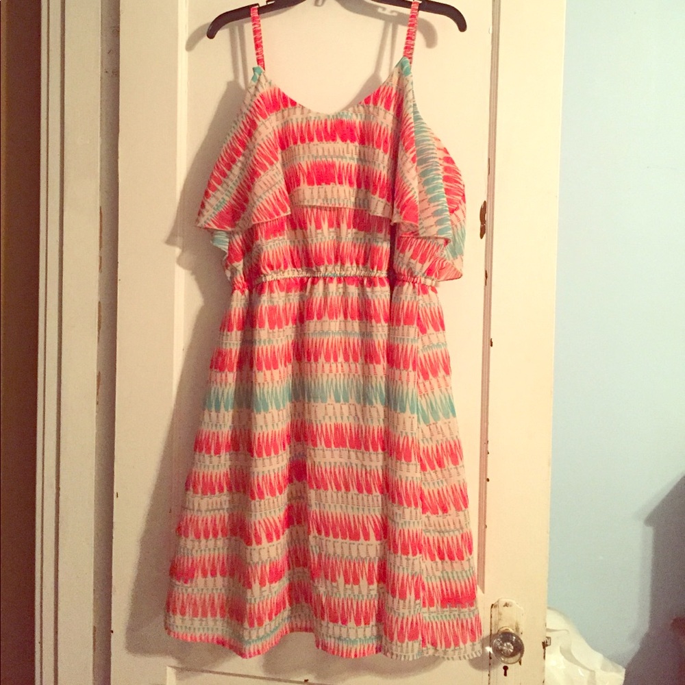 Plus Size Ruffled Dress