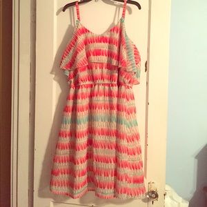 Plus Size Ruffled Dress