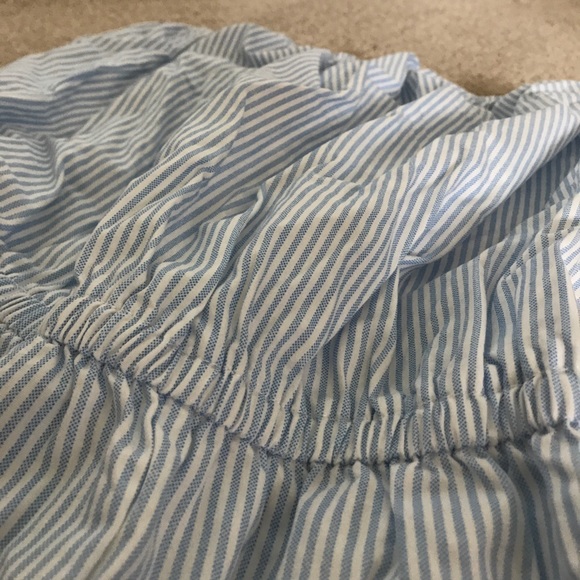 Kimchi Blue strapless vertical striped romper - Picture 2 of 2