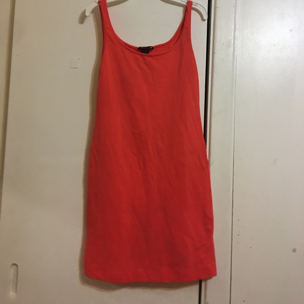 Orange dress