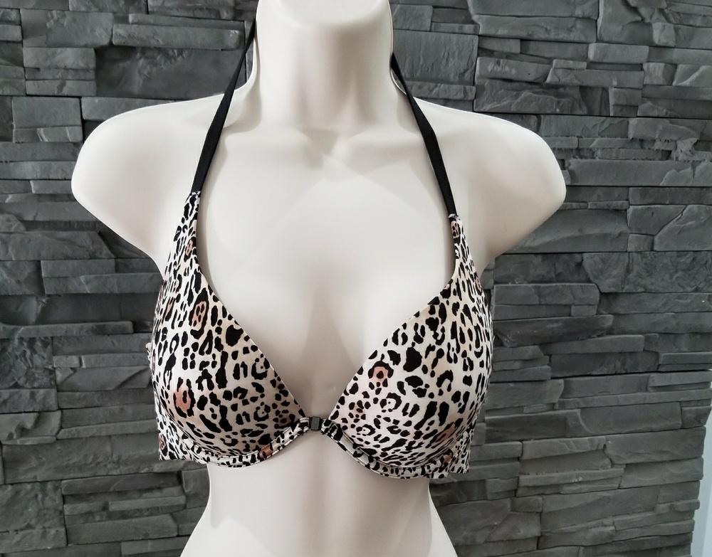 VS Plunge halter bra