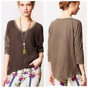 Anthropologie Left of Center Dolman Tee