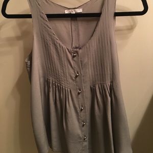 Price drop! Madewell button down grey blouse