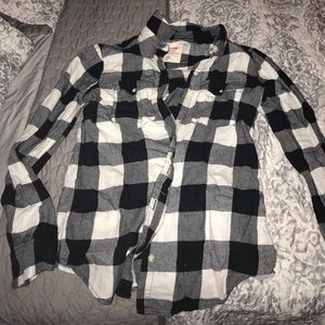 Plaid long sleeve
