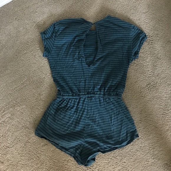 BDG striped short sleeve romper - Picture 2 of 2