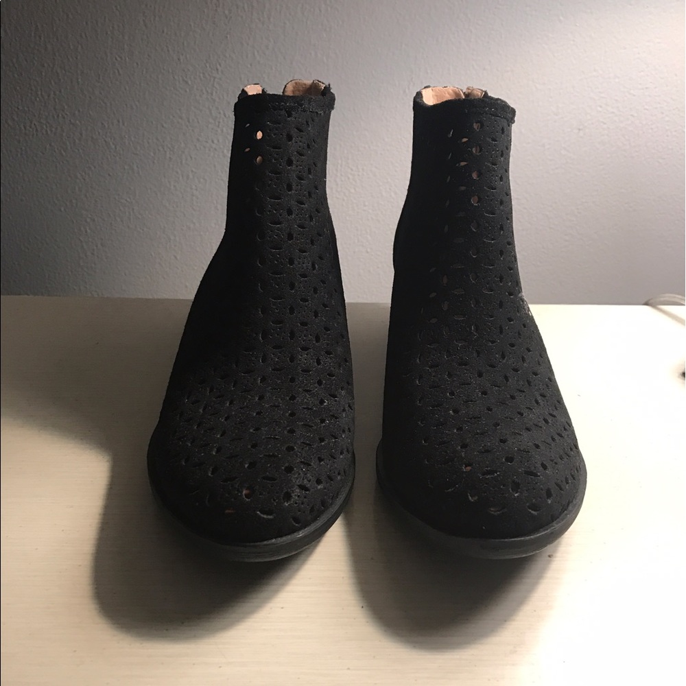 Lucky Brand Black Booties