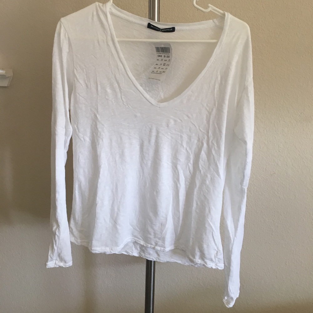 White Brandy loose tee