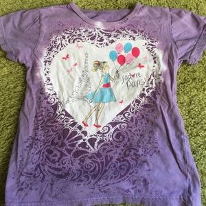 Purple girls top