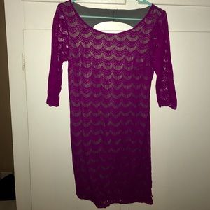 Free people lace detail cocktail dress