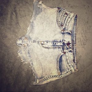 Size 1 Kendall &a Kylie collection denim shorts
