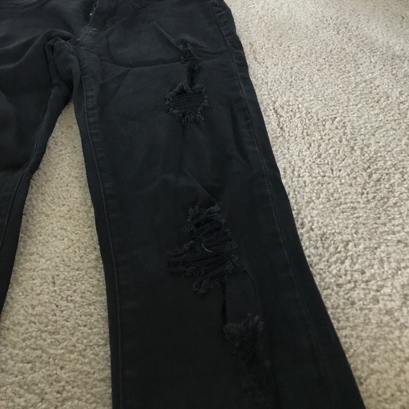 PACSUN black distressed jegging - Picture 2 of 4