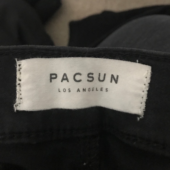 PACSUN black distressed jegging - Picture 3 of 4