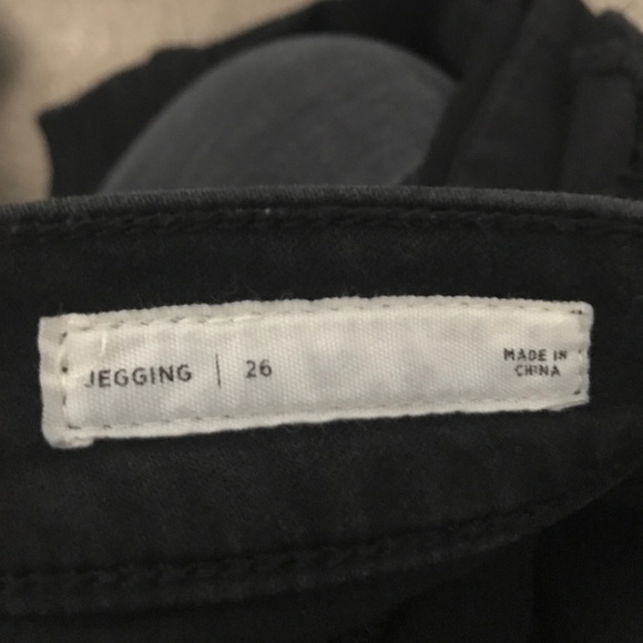 PACSUN black distressed jegging - Picture 4 of 4
